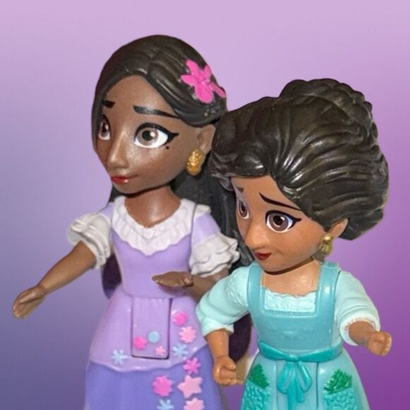 Disney Encanto Isabela & Julieta Posable Dolls Figures 3” B22 - Picture 7 of 9